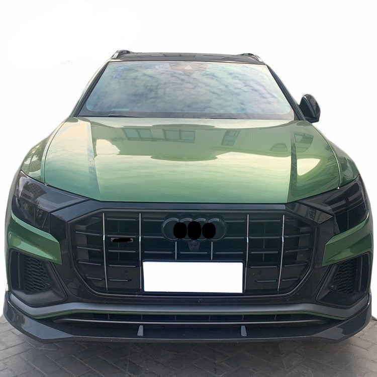 CARBON BODY KIT for AUDI Q8 4M 2019 - 2023
Set includes:
Front Lip
Front canards
Rear Diffuser
Rear spoiler
Material: Carbon fiber
NOTE: Professional installation is required
