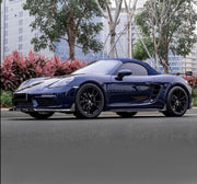 Forza Dry Carbon Side Skirts For Porsche 718 Cayman Boxter 2016+  Set Incude:  Side Skirts Material: Dry Carbon  NOTE: Professional installation is required.