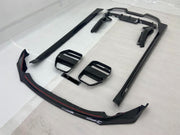 VORSTEINER CARBON BODY KIT FOR BMW M3 G80 M4 G82 2020+  Set include:   Front Lip Front Grille Side Skirts Rear Diffuser Spoiler Material: Real Carbon Fiber  NOTE: Professional installation is required