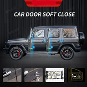 Set Of Door Lock Soft Closer Kit For MERCEDES BENZ G Class  Set include:  2 pcs for front doors 2 pcs for rear doors Note: Very professional installation and electrician is required. Drilling inside doors is required  Important: Before purchase please specify your car model first   We can l send an installation manual by request