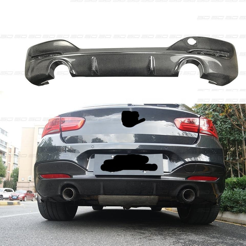 DRY CARBON REAR DIFFUSER FOR BMW 1 SERIES F20 | 3D STYLE