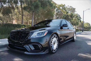 CARBON BODY KIT for MERCEDES-BENZ S-CLASS W222 S63 S65 2018+  Set includes:  Bumper Vents Front Lip Rear Diffuser