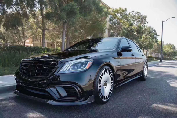 CARBON BODY KIT for MERCEDES-BENZ S-CLASS W222 S63 S65 2018+  Set includes:  Bumper Vents Front Lip Rear Diffuser