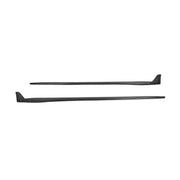 Forza Dry Carbon Side Skirts For Porsche 718 Cayman Boxter 2016+  Set Incude:  Side Skirts Material: Dry Carbon  NOTE: Professional installation is required.