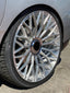 We manufacture premium quality forged wheels in any design, size, color, wheels fit Set of wheels (4 pcs) for any car : - Alfa Romeo - Aston Martin - Audi - BMW - Bentley - Cadillac - Chevrolet - Ferrari - Ford - GMC - Infiniti - Jaguar - Jeep - Lamborghini - Land Rover - Lexus - Lincoln - Maserati - Mercedes-Benz - Porsche - Rolls-Royce - Tesla Finish: brushed, polished, chrome, two colors, matte, satin, gloss