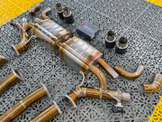VALVED EXHAUST CATBACK MUFFLER for BMW 5 Series G30 540i 3.0