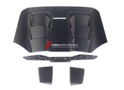 DRY CARBON ENGINE COVER FOR LAMBORGHINI HURACAN EVO LP610 LP640 LP580
