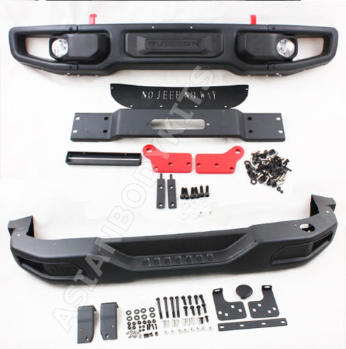 FRONT & REAR BUMPERS for Jeep Wrangler JK (2007-2017)