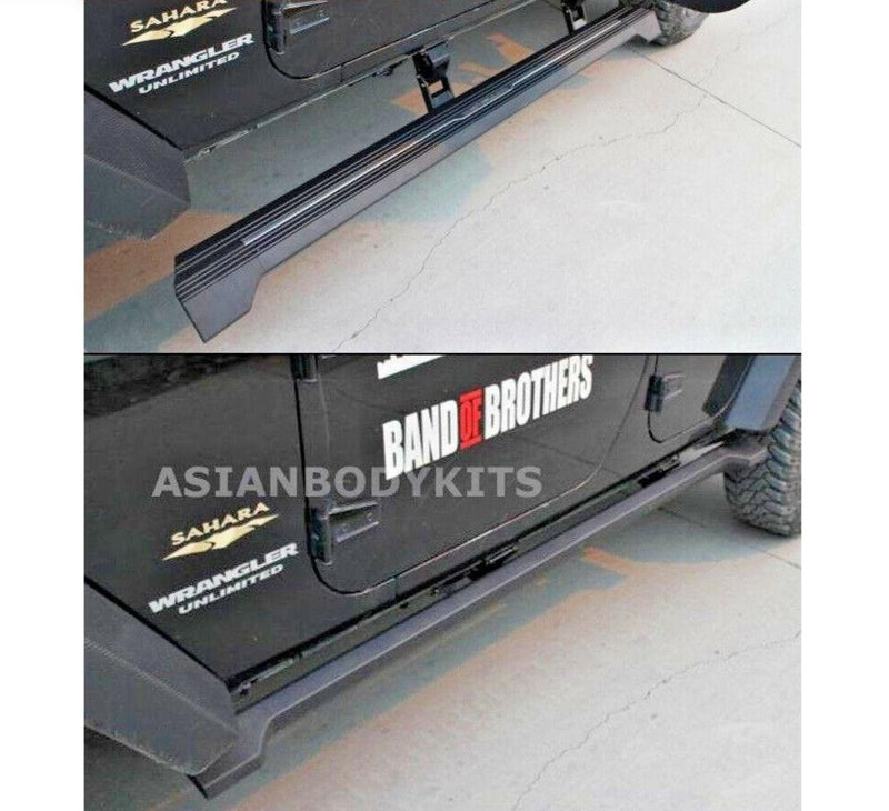 SIDE STEP ELECTRIC DEPLOYABLE RUNNING BOARDS for JEEP WRANGLER JK 5 DOORS 2007 - 2014
