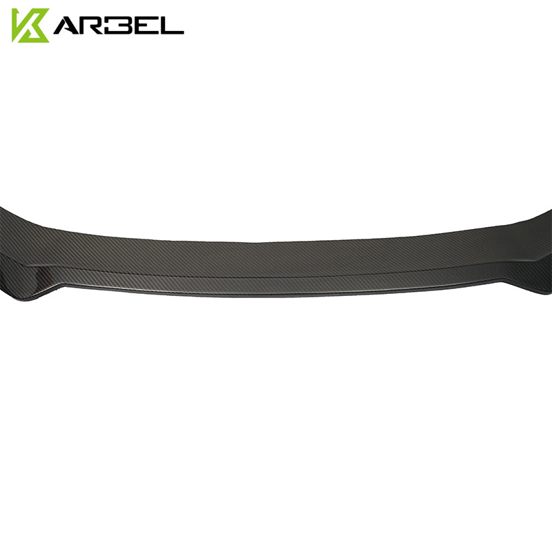 KARBEL CARBON DRY CARBON FIBER FRONT LIP VER.2 FOR AUDI S5 & A5 S LINE 2017-2019 B9