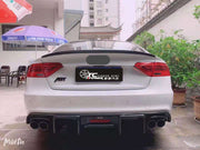 KARBEL CARBON DRY CARBON FIBER REAR DIFFUSER VER.2 FOR AUDI A5 S LINE & S5 2012-2016 B8.5
