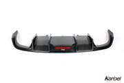 KARBEL CARBON DRY CARBON FIBER REAR DIFFUSER VER.2 FOR AUDI A5 S LINE & S5 2012-2016 B8.5