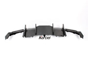 KARBEL CARBON DRY CARBON FIBER REAR DIFFUSER VER.2 FOR AUDI A5 S LINE & S5 2012-2016 B8.5