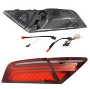 LCI FACELIFT STYLE TAIL LIGHTS WITH SEQUENTIAL LED for AUDI A7 4G8 | S7 | RS7 4G 2010 - 2015  Set includes: 1 x Pair of LED Tail Lights (Left, Right)