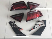 LCI FACELIFT STYLE TAIL LIGHTS WITH SEQUENTIAL LED for AUDI A7 4G8 | S7 | RS7 4G 2010 - 2015  Set includes: 1 x Pair of LED Tail Lights (Left, Right)