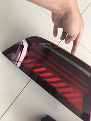 LCI FACELIFT STYLE TAIL LIGHTS WITH SEQUENTIAL LED for AUDI A7 4G8 | S7 | RS7 4G 2010 - 2015  Set includes: 1 x Pair of LED Tail Lights (Left, Right)