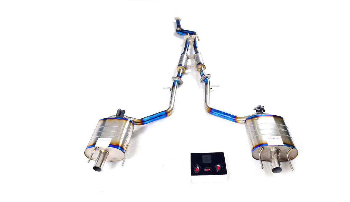 TITANIUM VALVED EXHAUST CATBACK MUFFLER for Lexus RC200T/GS200T/Gs300