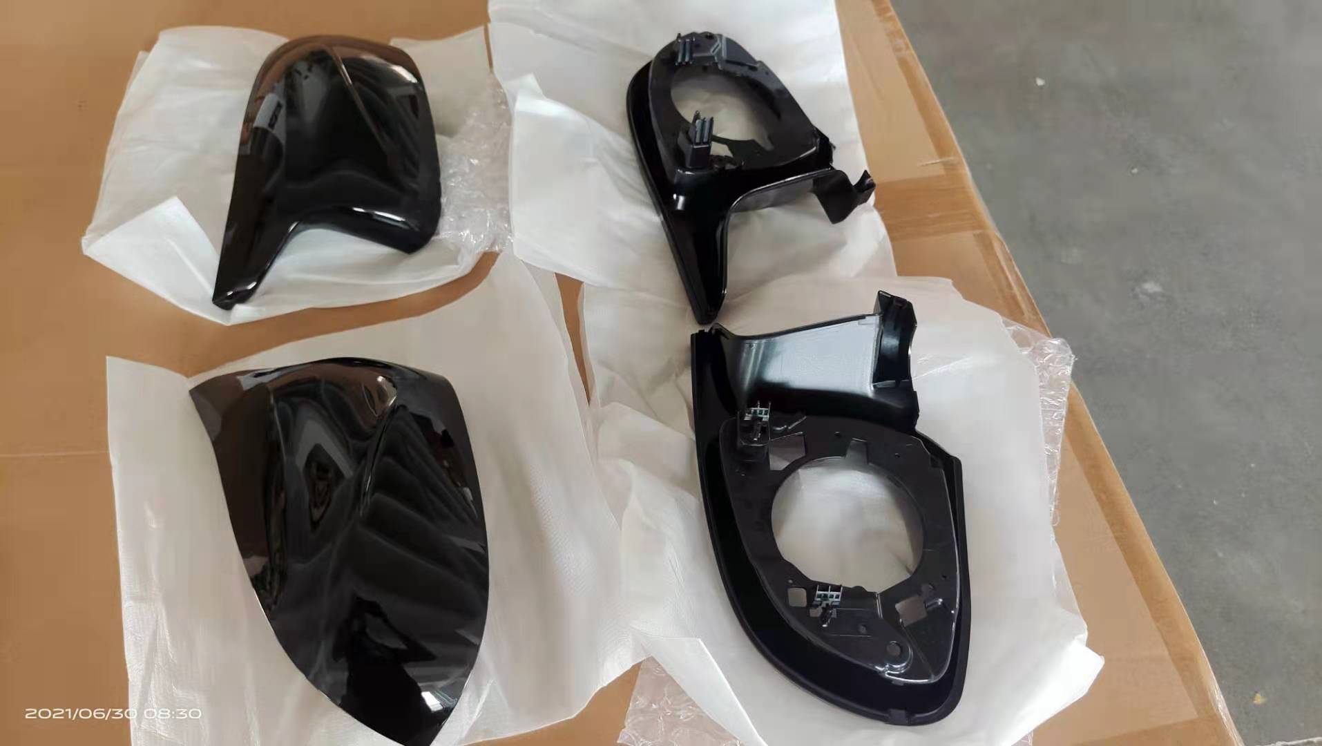 M Style Mirror Covers for BWM X5 G05 X6 G06 X7 G07 2018+ Gloss Black
