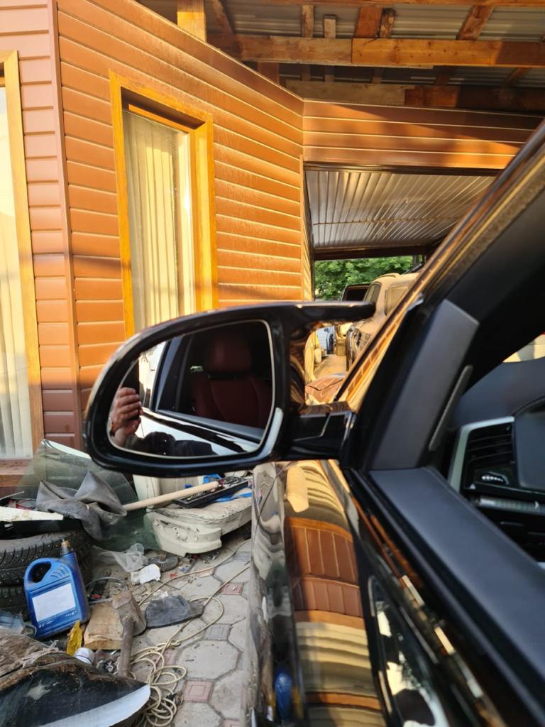 M Style Mirror Covers for BWM X5 G05 X6 G06 X7 G07 2018+ Gloss Black