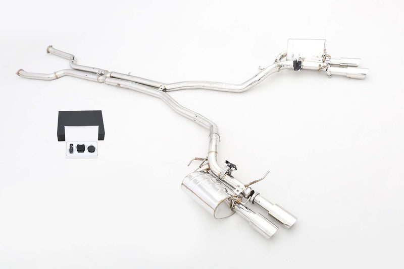 VALVED EXHAUST CATBACK MUFFLER for BMW M5 E60 5.0NA 2003-2009