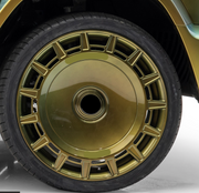 Mansory GRONOS COUPE design Wheels rims FD.15 for Mercedes G-class W463A W464 G63 G500 G400 with ROTATING CAPS Monoblock, Wheels fitment Specs: 24 x 10 ET 20 PCD: 5 x 130 Also available in 17 , 18 , 19 , 20 , 21 , 22 , 23 , 24 inch 6061-T6 aluminum  Monoblock, 2-piece,