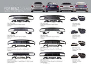 PARTS for MERCEDES BENZ C CLASS W205 2015 - 2021 C63 AMG Style
Set includes:
Front Grille
Rear Diffuser
Tail Pipe
NOTE: Professional installation is required
Why “Contact Us for Pricing”?
We don’t display fixed prices because our goal is to offer you the most competitive deal possible. Product costs often decrease over time, and by requesting a quote, you’ll receive our most up-to-date price on market.
Payment ►
Visa
Mastercard
PayPal with a credit card (add 4.4% at checkout)
Payoneer
Cryptocurrency