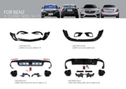 BODY KIT for MERCEDES BENZ S CLASS W222 2014 - 2020
Set includes:
Rear Diffuser
Front Lip
Exhaust Tips
NOTE: Professional installation is required
Why “Contact Us for Pricing”?
We don’t display fixed prices because our goal is to offer you the most competitive deal possible. Product costs often decrease over time, and by requesting a quote, you’ll receive our most up-to-date price on market.
Payment ►
Visa
Mastercard
PayPal with a credit card (add 4.4% at checkout)
Payoneer
Cryptocurrency
Shipment