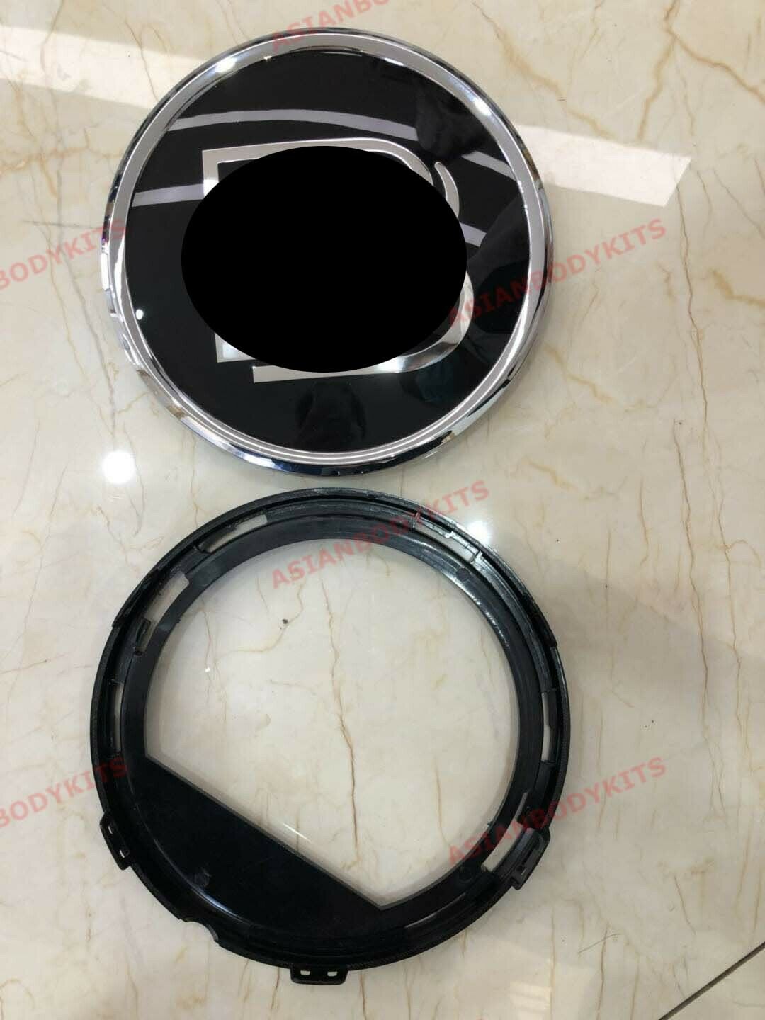 MERCEDES BENZ W463A W464 G63 G550 EMBLEM for FRONT GRILLE 2018+ (With ACC) - Forza Performance Group