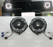 for Mercedes Benz G-class W463 Black FULL LED HEADLIGHTS w TURN FUNCTION 1986 - 2006