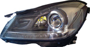 for Mercedes Benz W204 Facelift C63 Full Conversion Body Kit C Class sedan 2007 - 2014