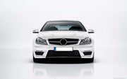 for Mercedes Benz W204 Facelift C63 Full Conversion Body Kit C Class sedan 2007 - 2014