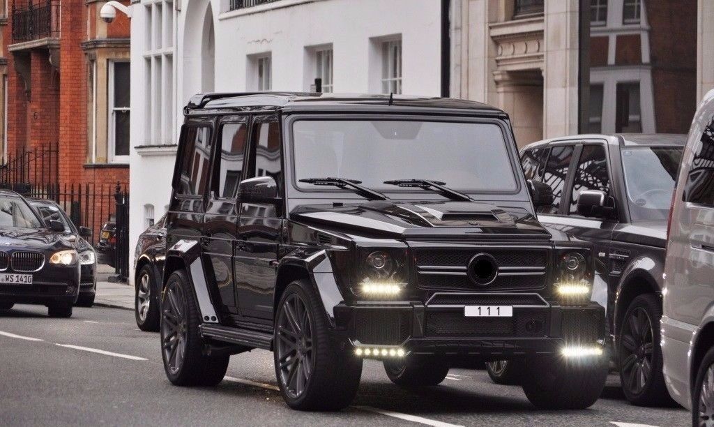 for Mercedes Benz G-Class W463 Black Headlights BI xenon Hella G500 G63