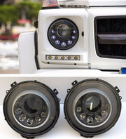 for Mercedes Benz G Class W463 MANSORY Head lights LED DRL Authentic G500 G63 custom fit Mansory