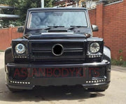 for Mercedes Benz G-class W463 Black LED Headlights with TURN FUNCTION 2007 - 2016