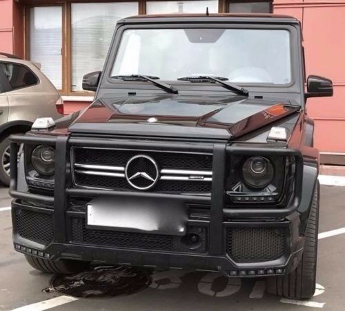 for Mercedes Benz G-class W463 Black Headlights Head lamps B-style 2007 - 2016