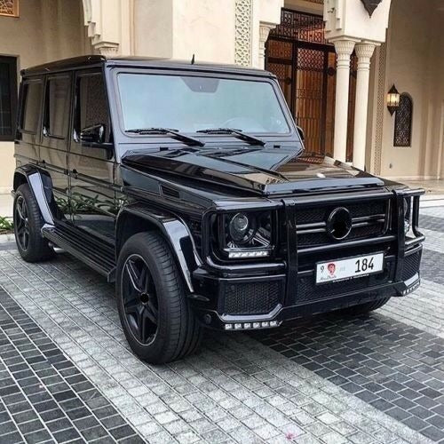 for Mercedes Benz G-class W463 Black Headlights Head lamps B-style 2007 - 2016