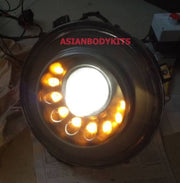 for Mercedes Benz G-class W463 Black LED Headlights Mans TURN FUNCTION 2008+