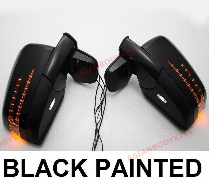 for Mercedes Benz W463 G class G500 G55 Mirrors Facelift (BLACK) 2000 - 2012