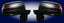 for Mercedes Benz W463 G class G500 G55 Mirrors Facelift (BLACK) 2000 - 2012