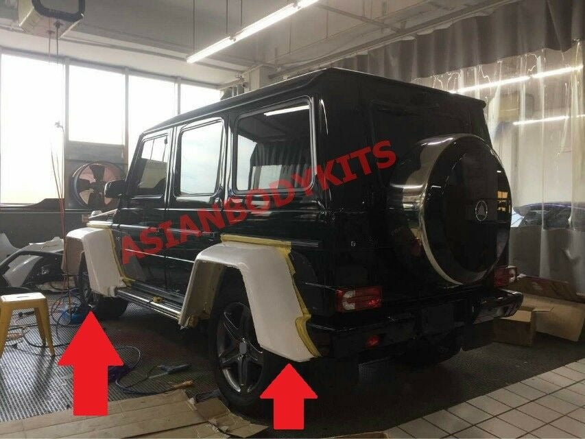 Mercedes Benz W463 G class G550 FENDER FLARES