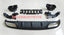 for Mercedes-Benz C-class COUPE C205 AMG C63 REAR DIFFUSER exhaust tips (BLACK)