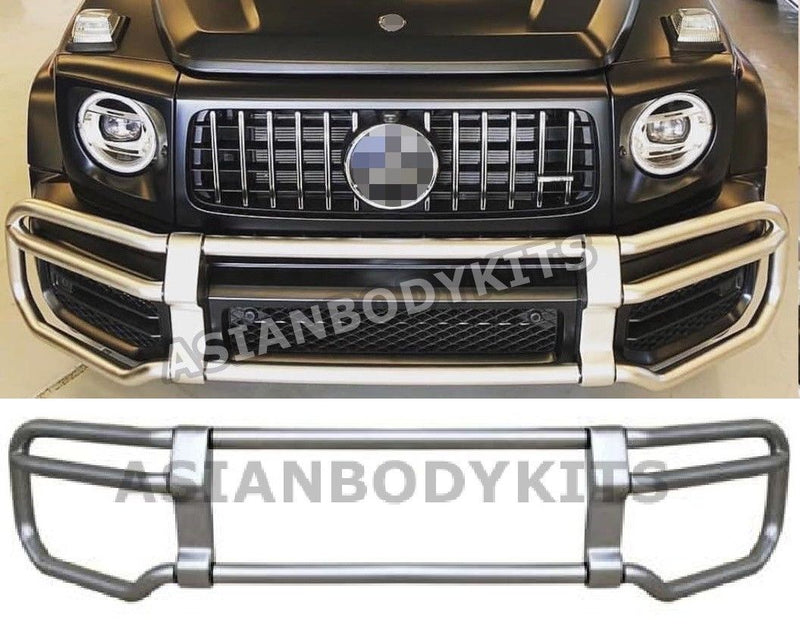 FRONT BUMPER PROTECTOR GRILLE PROTECTOR BULL BAR GUARD for MERCEDES BENZ G-CLASS W463A W464 G63 2018 - 2023