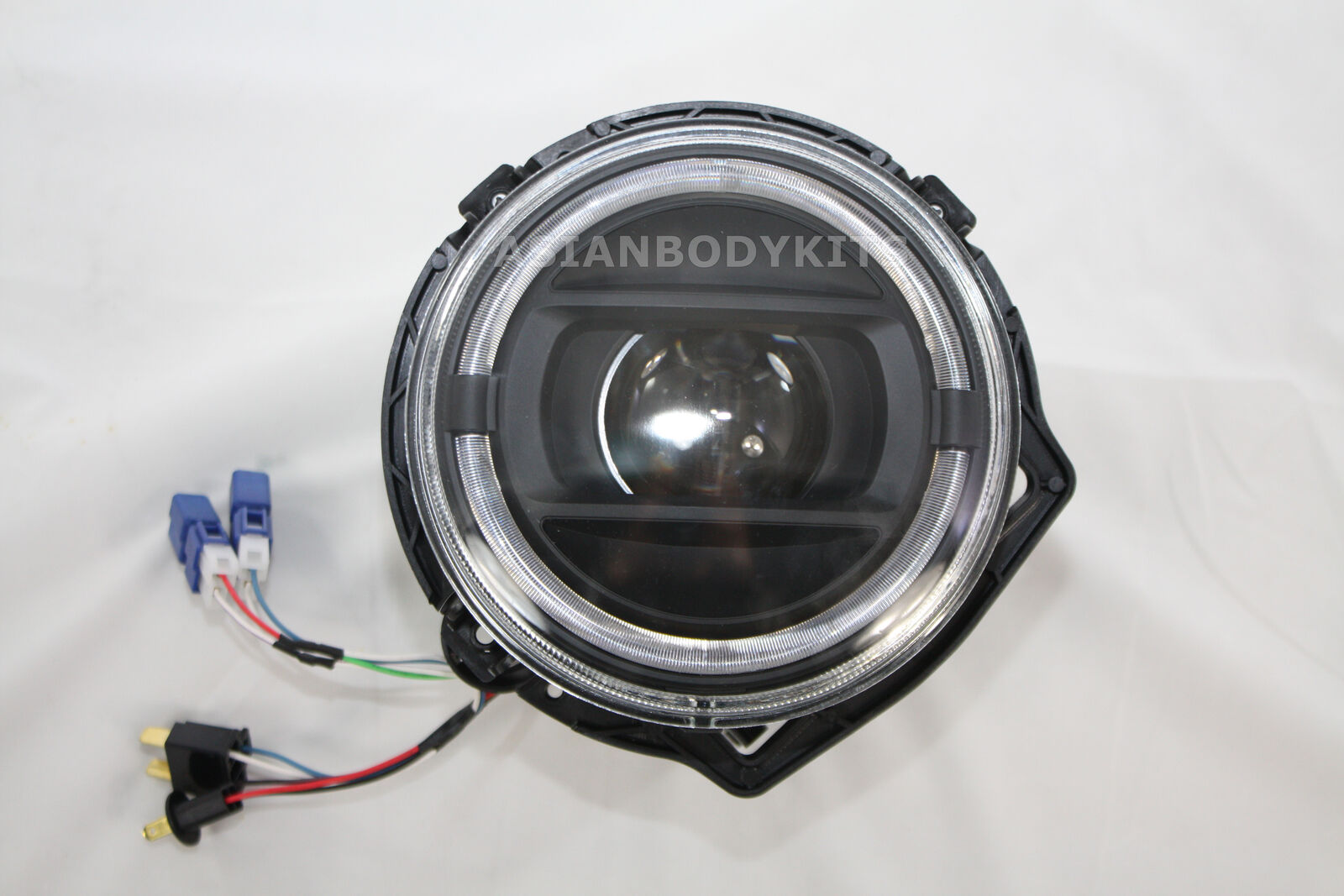 for Mercedes Benz G-class W463 Matte Black FULL LED HEADLIGHTS W464 style 1986 - 2006