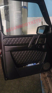 for Mercedes Benz W463 G Class INTERIOR DOOR PANEL TRIM ECO Leather G500 2002 - 2009