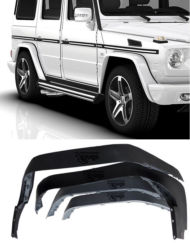 AMG G55 FRP製　ワイドフェンダー for Mercedes Benz W463 G class G55 Fender Flares 4 pcs