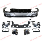 REAR DIFFUSER with EXHAUST TIPS for MERCEDES BENZ GLE 53 COUPE C167 2019+
Set includes:
Rear Diffuser
Exhaust Tips
Brackets
Material: Plastic
Note: Professional installation is required
Important: Black and Silver painted variations are available.