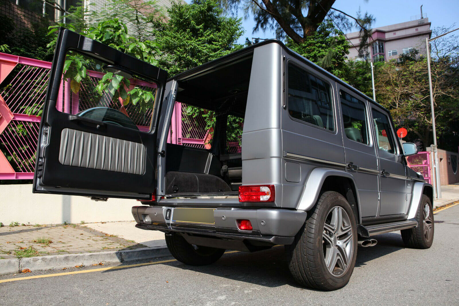 REVOZPORT CARBON FIBER REAR DIFFUSER for MERCEDES BENZ G class G63 G65 2004 - 2017