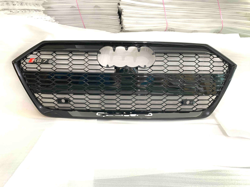 FRONT GRILLE V1 for AUDI A7 C8 4K8 2018 - 2023 | RS7 STYLE
