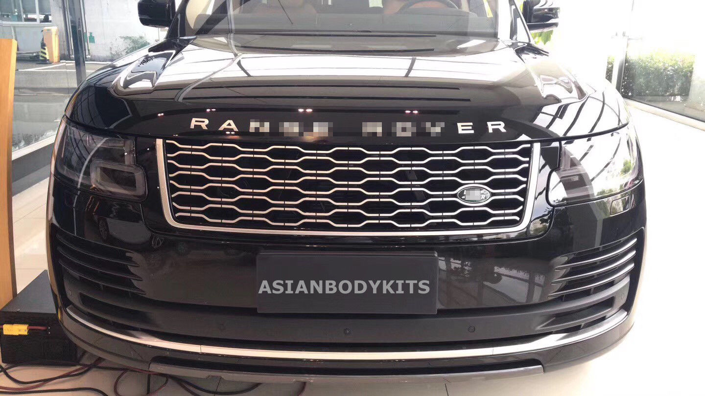 Silver painted trim kit for Range Rover Vogue L405 facelift 2018+