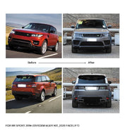 CONVERSION BODY KIT FOR LAND ROVER RANGE ROVER SPORT MODEL 2014 - 2017 to 2020 version
